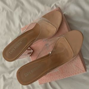 Clear F21 heels